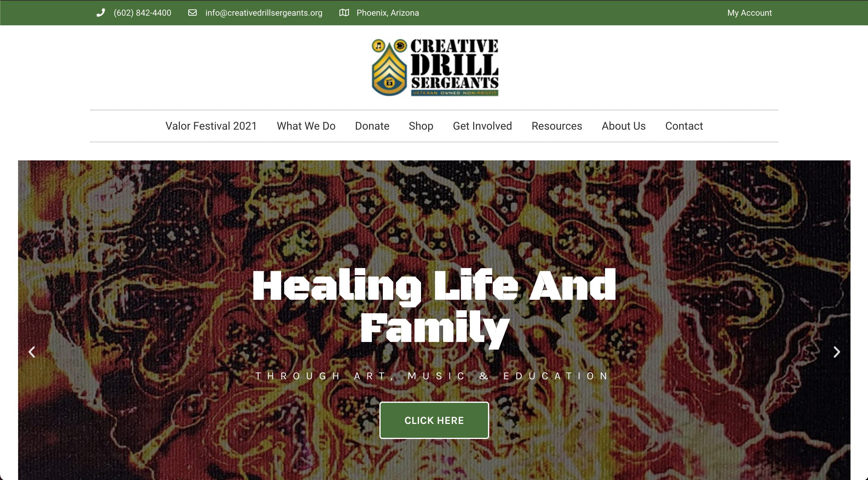Creative Drill Sergeants website