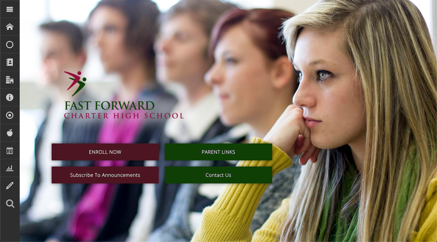 Fast Forward Charter High School website