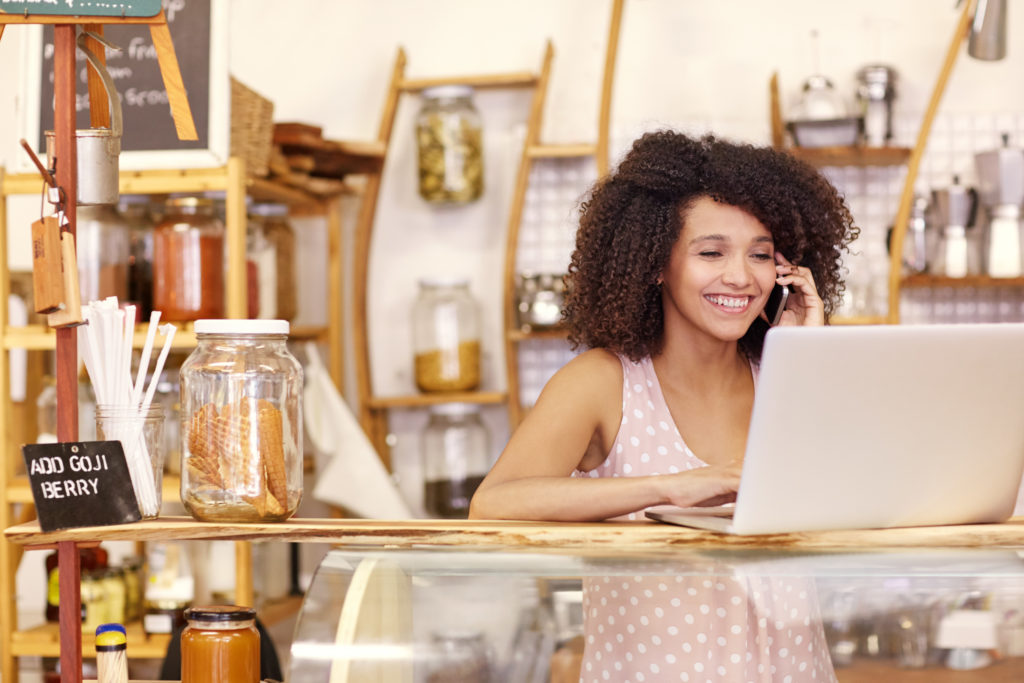 Website management and small business marketing