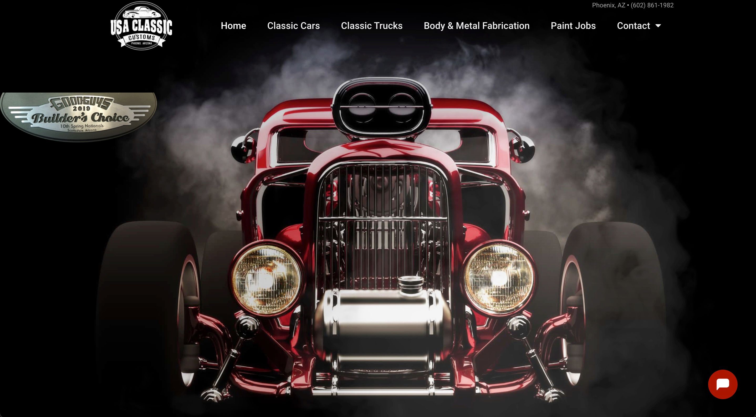 USA Classic Customs website